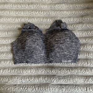 Women's Gray Sports Top